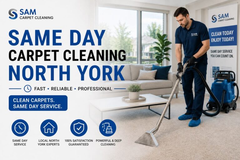 Same Day Carpet Cleaning in North York