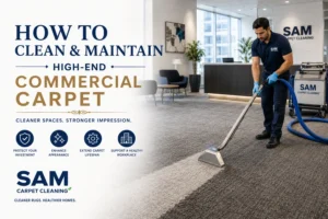 How To Clean & Maintain High-End Commercial Carpet