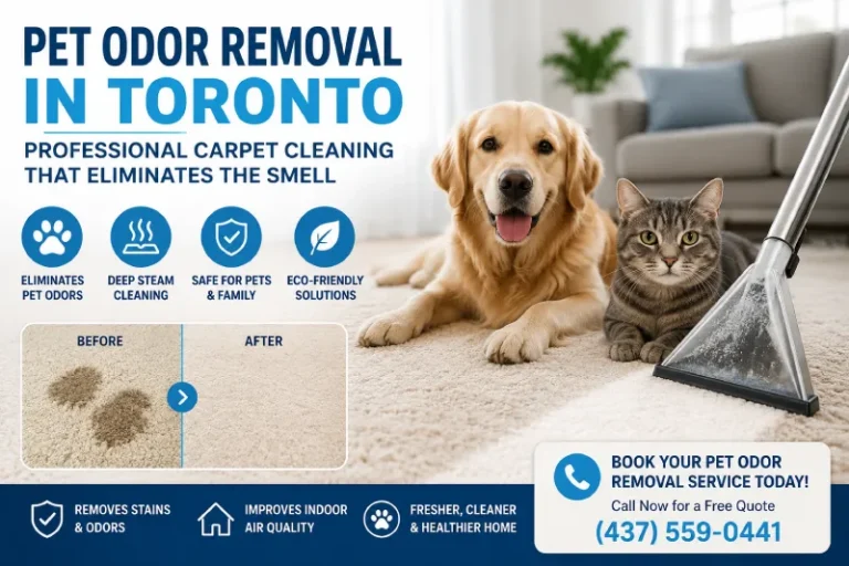 Pet Odor Removal in Toronto