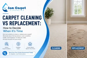 Carpet Cleaning vs Replacement